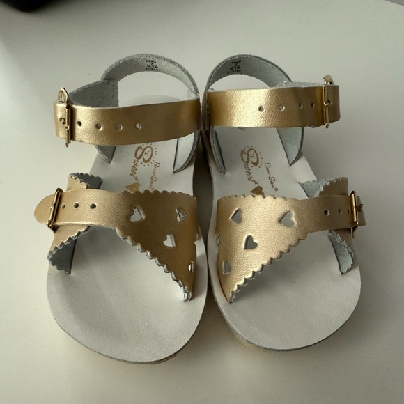 Sun San / Salt Water Gold Toddler Sandals - Picture 2 of 5